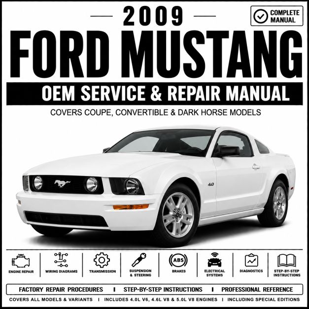 2009 Ford Mustang Service and Repair Manual