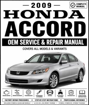 2009 Honda Accord Service and Repair Manual