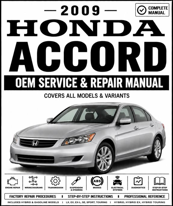 2009 Honda Accord Service and Repair Manual
