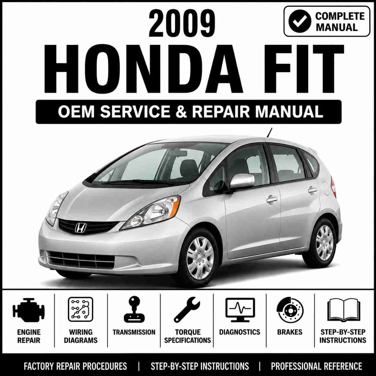 2009 Honda Fit Service and Repair Manual Software