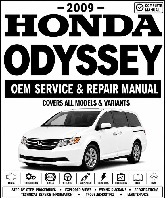 2009 Honda Odyssey Service and Repair Manual
