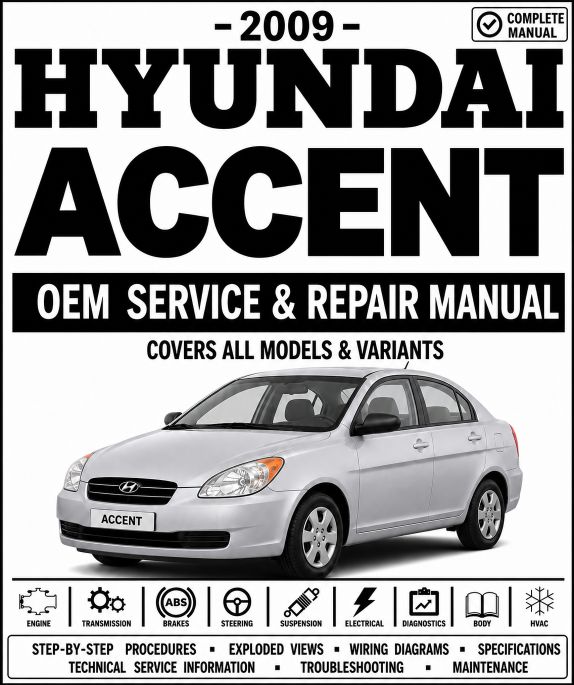 2009 Hyundai Accent Service and Repair Manual