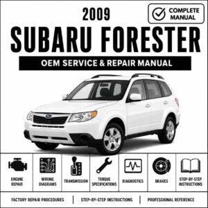 2009 Subaru Forester Service and Repair Manual