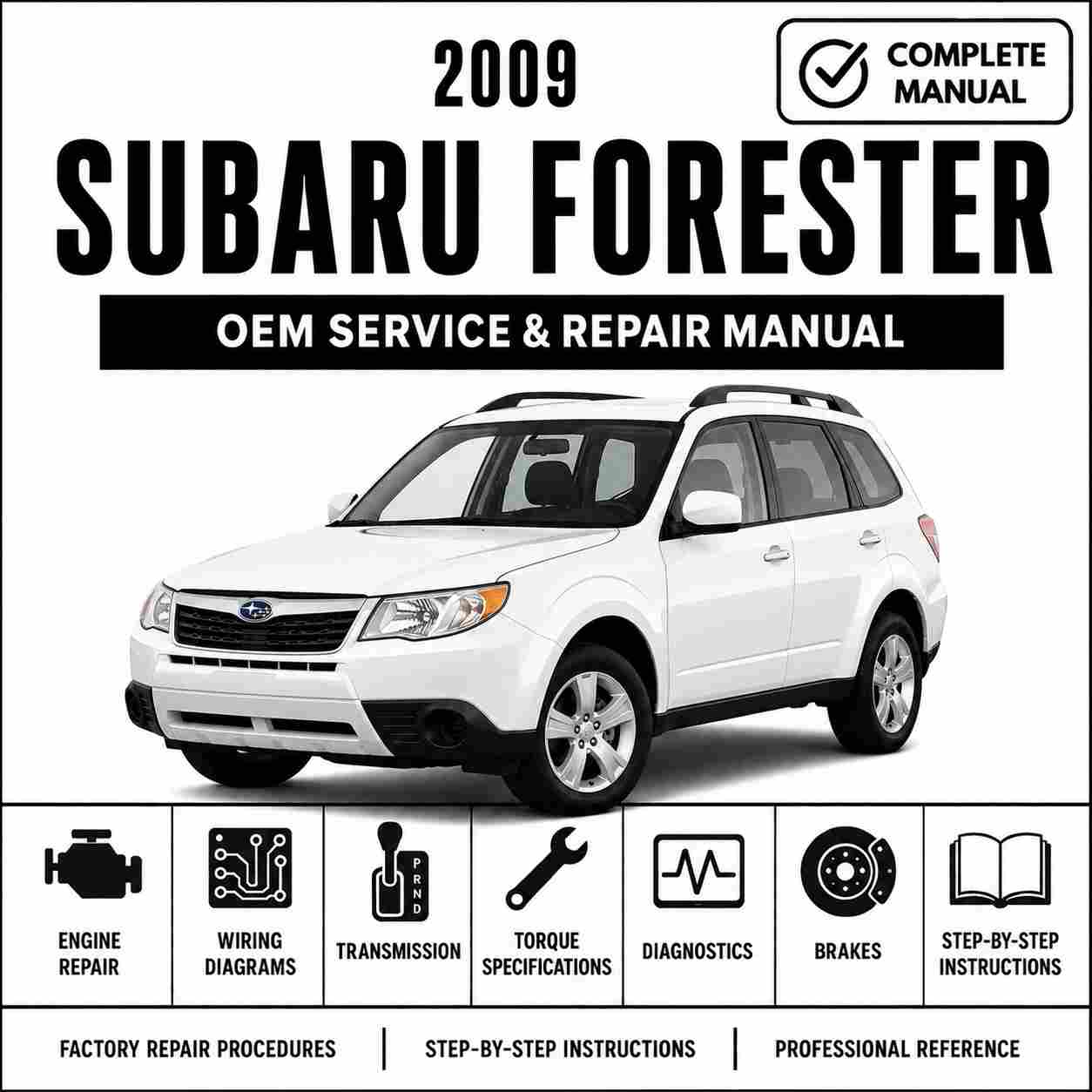 2009 Subaru Forester Service and Repair Manual