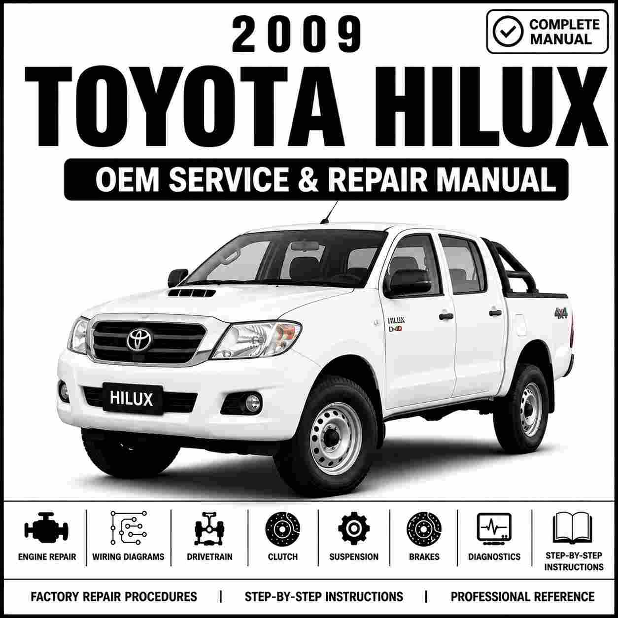 2009 Toyota Hilux Service and Repair Manual
