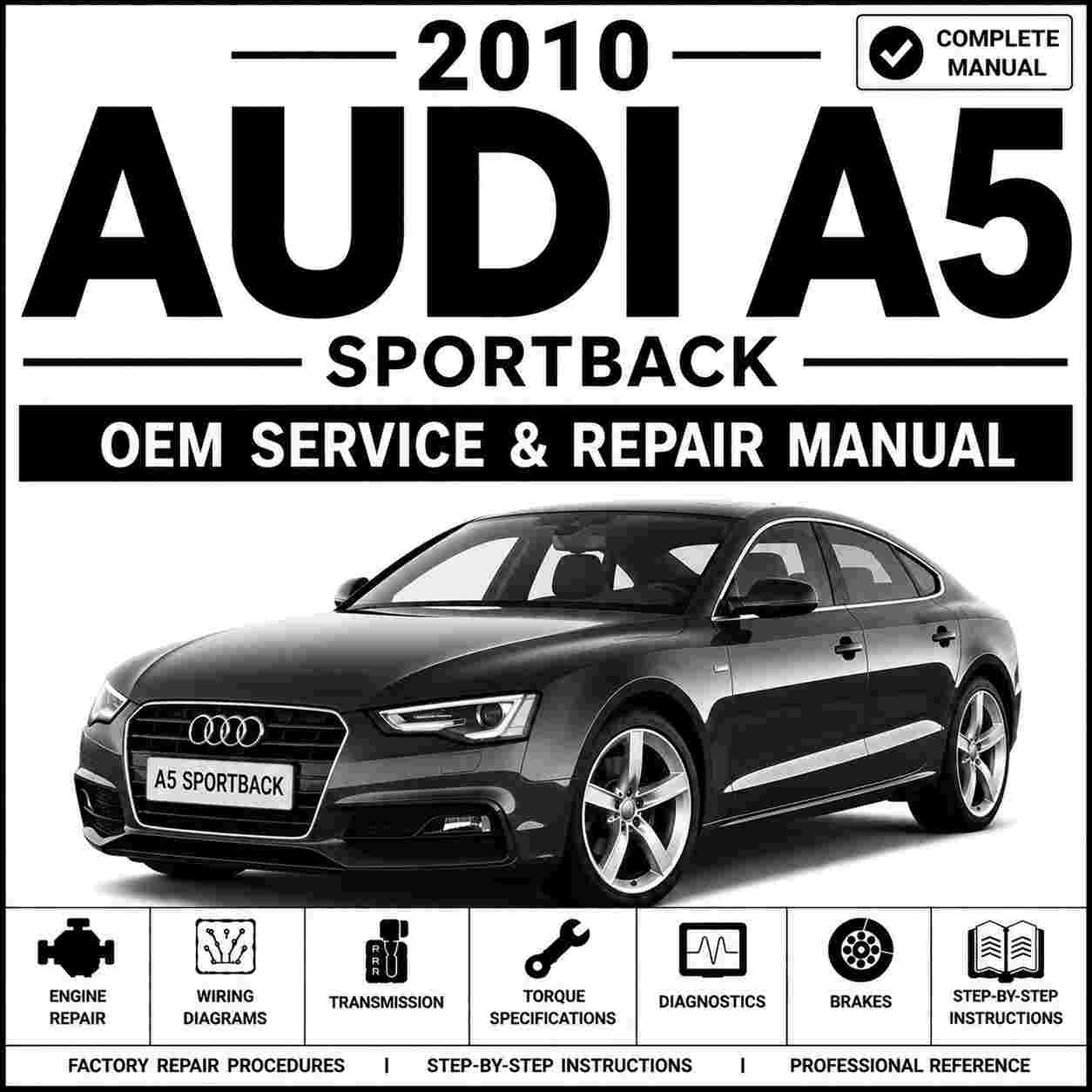 2010 Audi A5 Sportback Service and Repair Manual