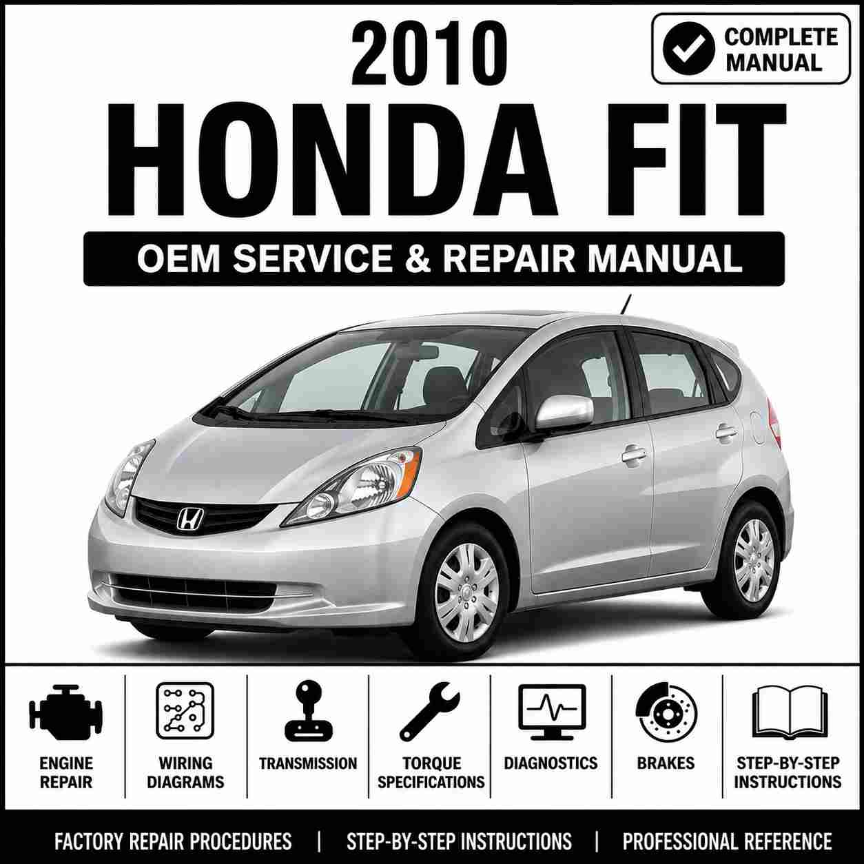 2010 Honda Fit Service and Repair Manual