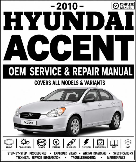 2010 Hyundai Accent Service and Repair Manual Software