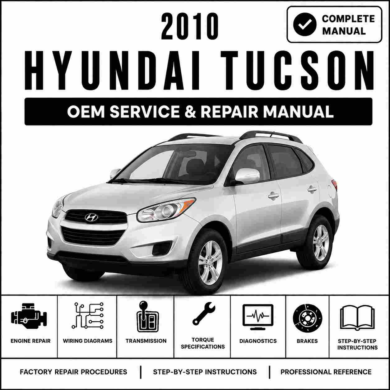2010 Hyundai Tucson Service and Repair Manual Software
