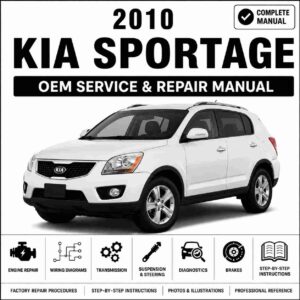 2010 KIA Sportage Service and Repair Manual Software