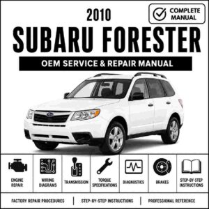 2010 Subaru Forester Service and Repair Manual