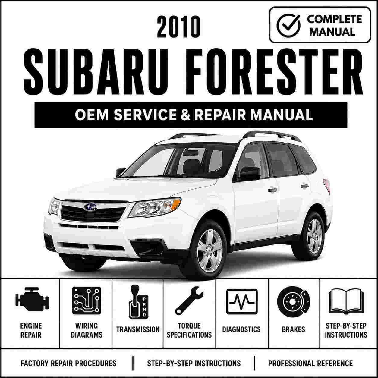 2010 Subaru Forester Service and Repair Manual