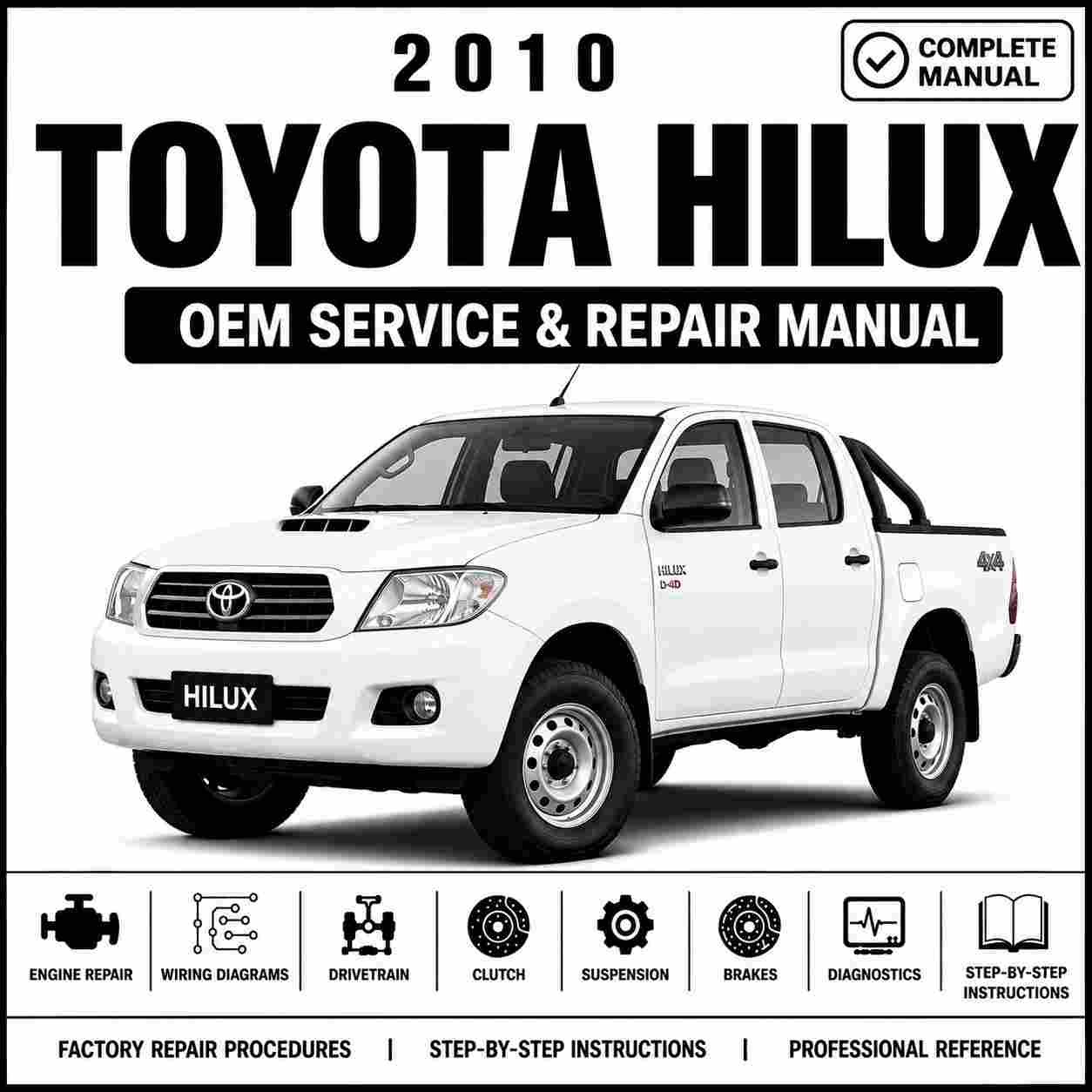 2010 Toyota Hilux Service and Repair Manual