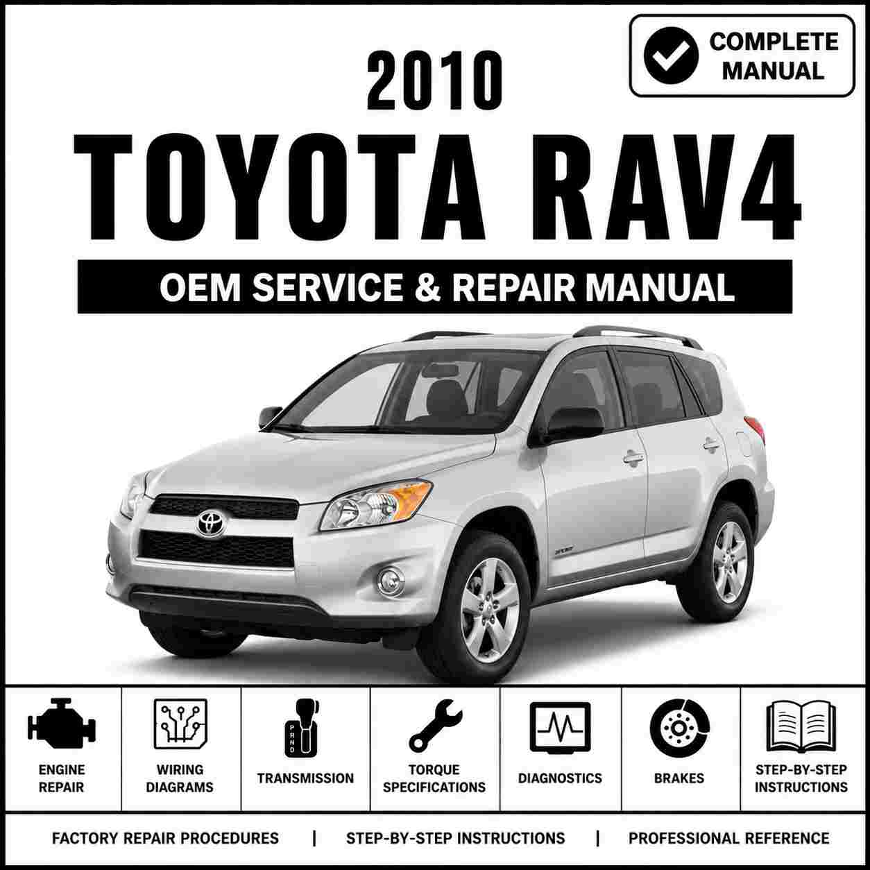 2010 Toyota RAV4 Service and Repair Manual Software