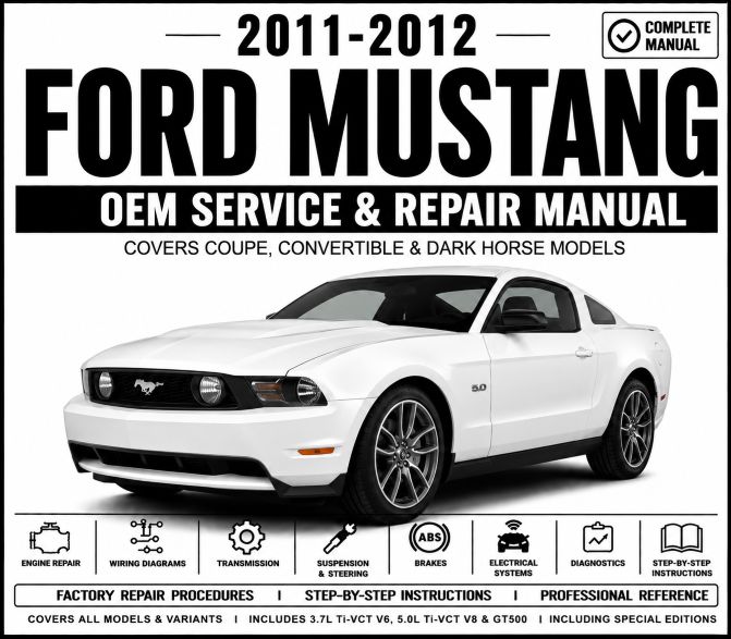 2011-2012 Ford Mustang Service and Repair Manual