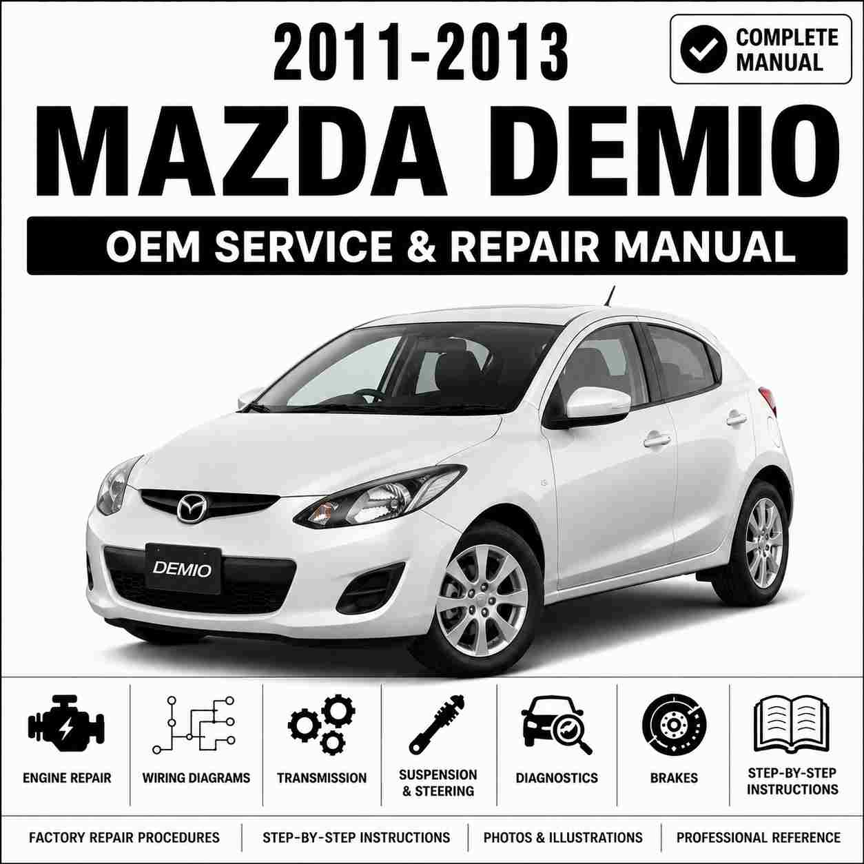 2011-2013 Mazda Demio Sport Service and Repair Manual