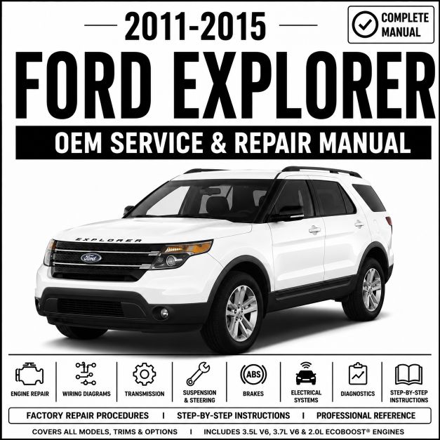 2011-2015 Ford Explorer Service and Repair Manual