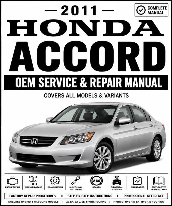 2011 Honda Accord Service and Repair Manual