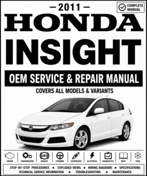 2011 Honda Insight Service and Repair Manual