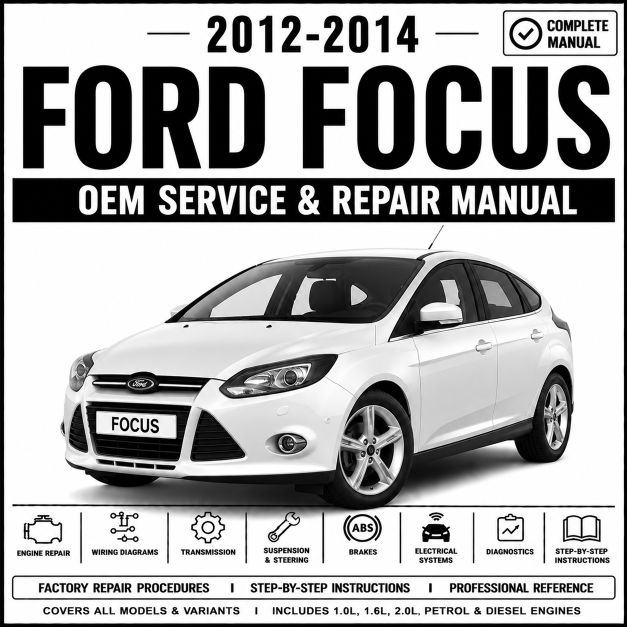 2012-2014 Ford Focus Service and Repair Manual