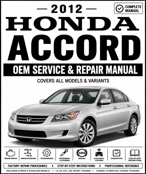2012 Honda Accord Service and Repair Manual