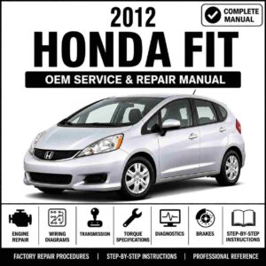 2012 Honda Fit Service and Repair Manual Software