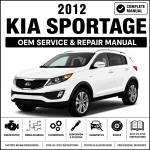 2012 KIA Sportage 2.4L Service and Repair Manual