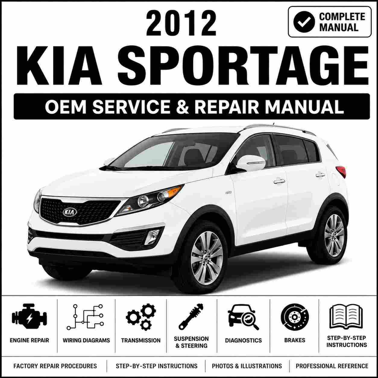 2012 KIA Sportage 2.4L Service and Repair Manual