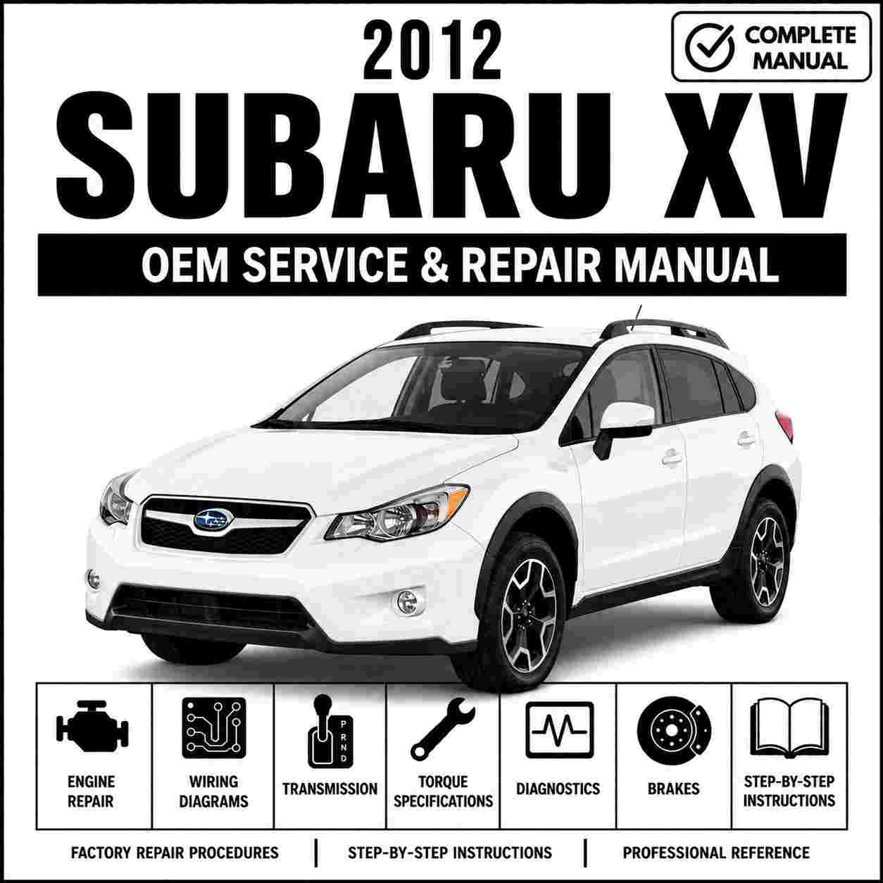 2012 Subaru XV Service and Repair Manual