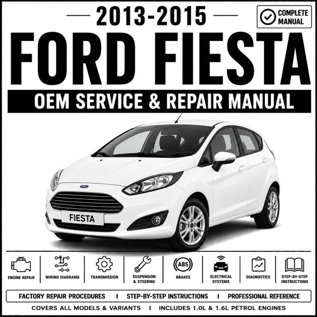 2013-2015 Ford Fiesta Service and Repair Manual