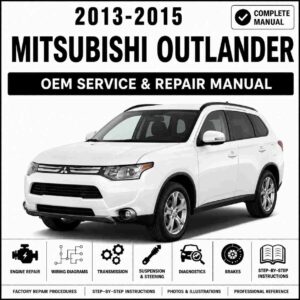 2013-2015 Mitsubishi Outlander Service and Repair Manual