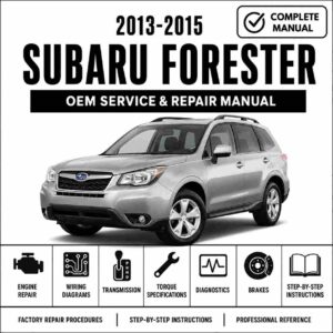2013-2015 Subaru Forester (SJ) Service and Repair Manual