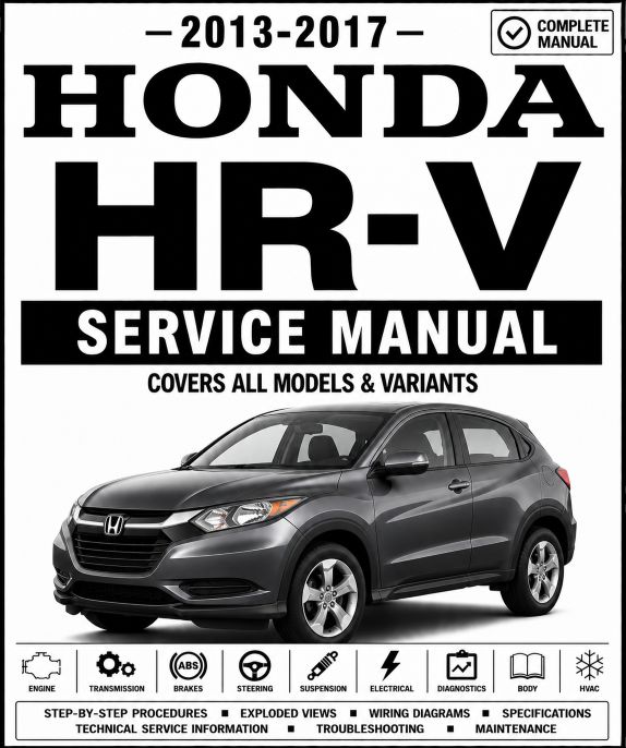 2013-2017 Honda HR-V Service and Repair Manual