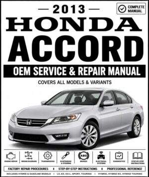 2013 Honda Accord Service and Repair Manual