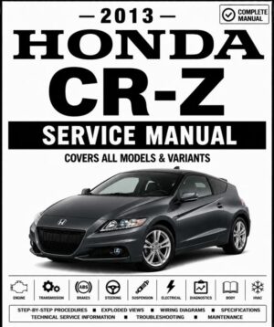 2013 Honda CR-Z Service and Repair Manual