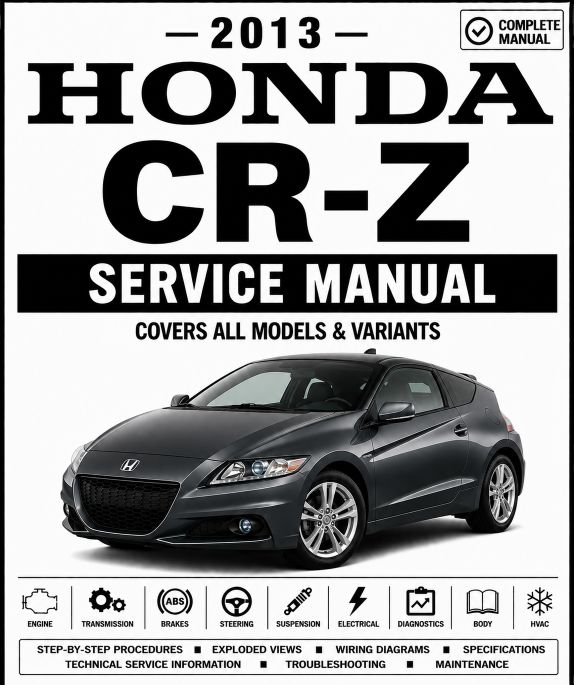 2013 Honda CR-Z Service and Repair Manual