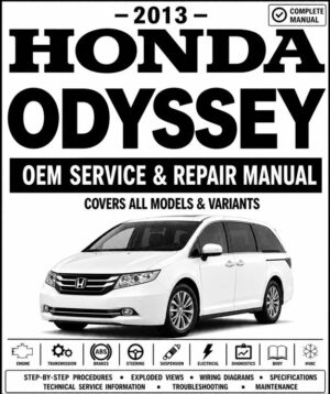 2013 Honda Odyssey Service and Repair Manual