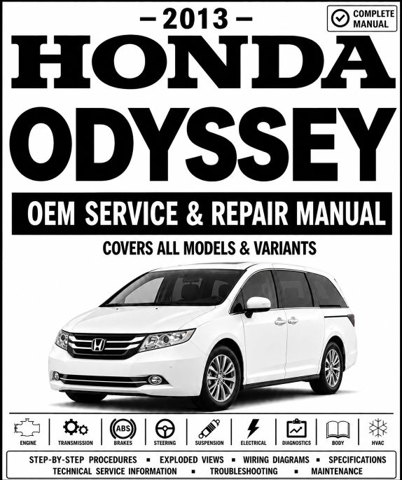 2013 Honda Odyssey Service and Repair Manual