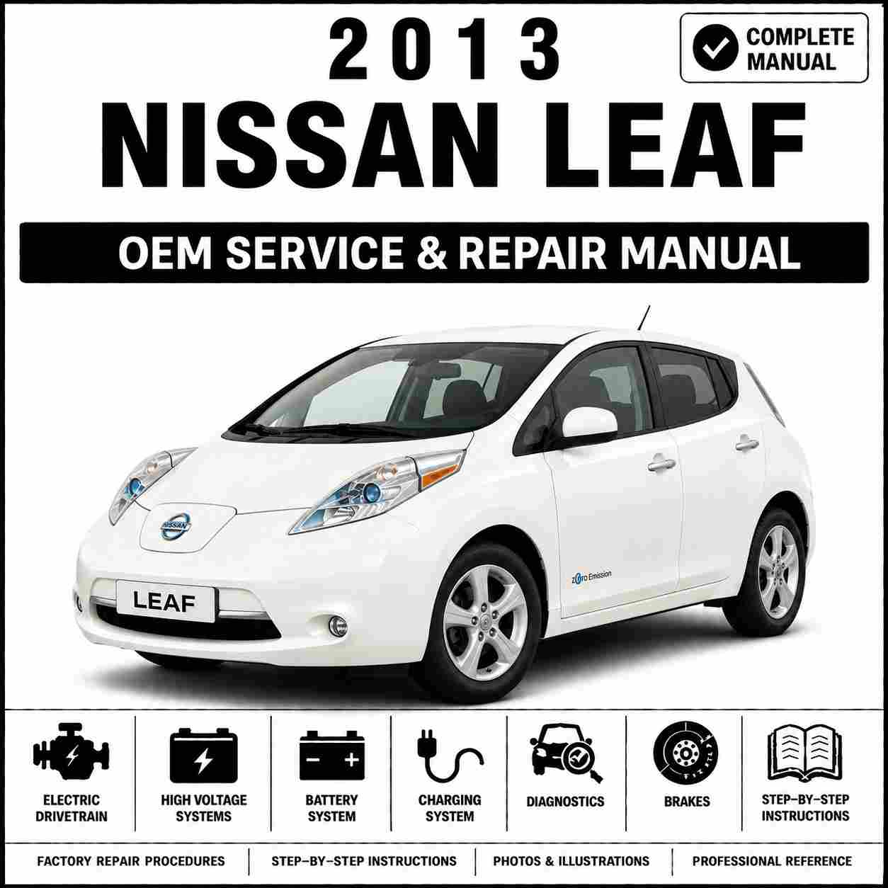 2013 Nissan Leaf Service and Repair Manual