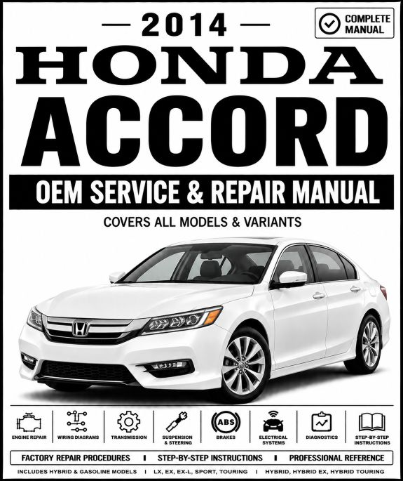 2014 Honda Accord Service and Repair Manual