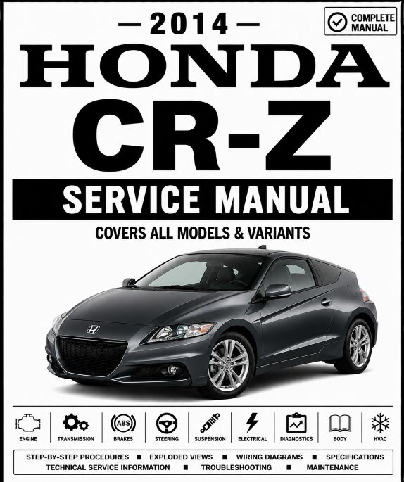 2014 Honda CR-Z Service and Repair Manual
