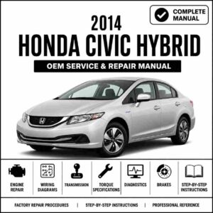 2014 Honda Civic Hybrid Service and Repair Manual