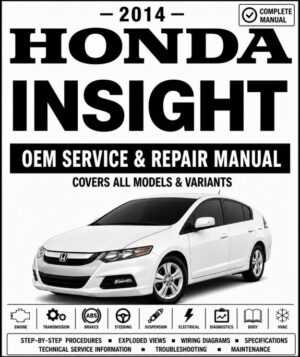 2014 Honda Insight Service and Repair Manual