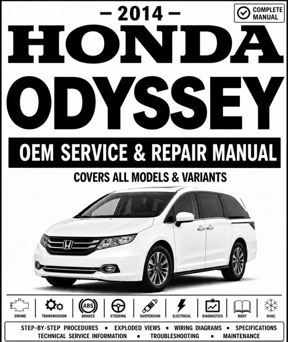 2014 Honda Odyssey Service and Repair Manual