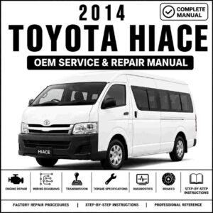 2014 Toyota Hiace Service and Repair Manual