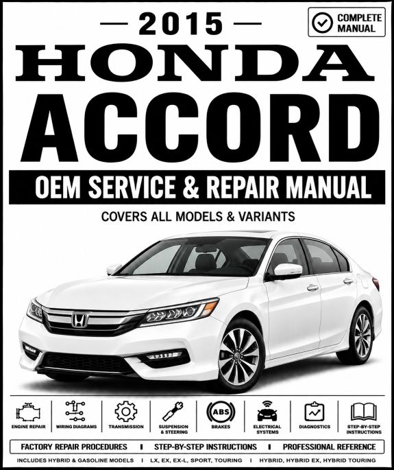 2015 Honda Accord Service and Repair Manual