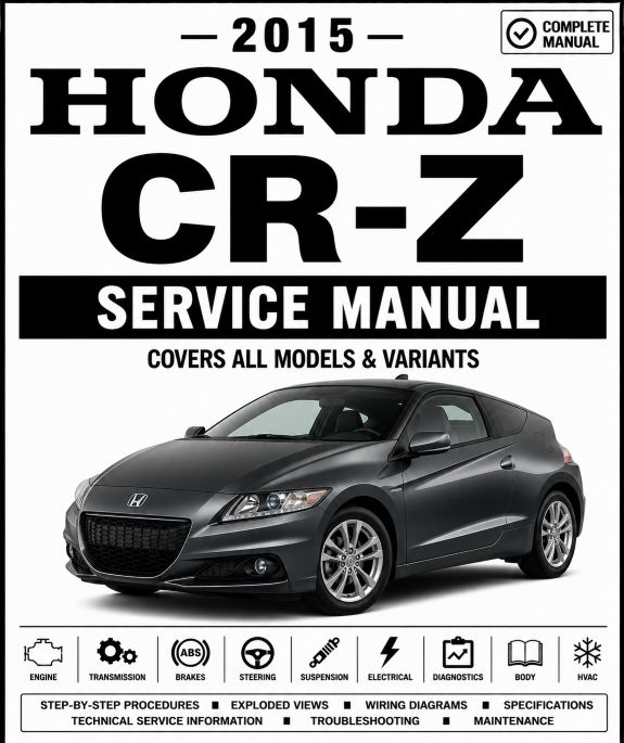 2015 Honda CR-Z Service and Repair Manual