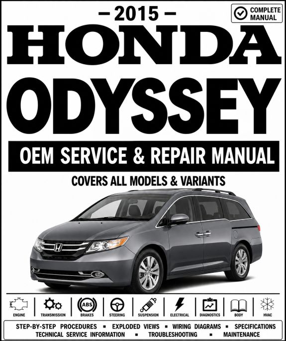 2015 Honda Odyssey Service and Repair Manual