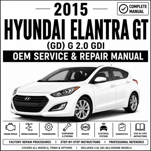 2015 Hyundai Elantra GT (2.0L GDI) Service and Repair Manual