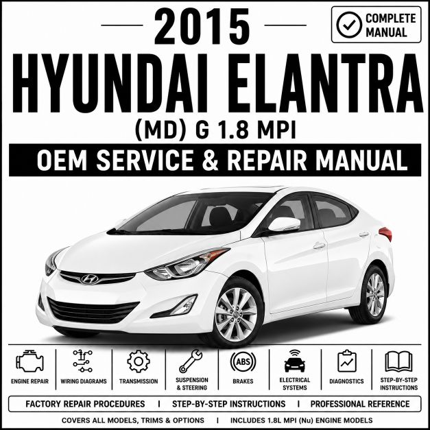 2015 Hyundai Elantra (1.8L MPI) MD Service and Repair Manual